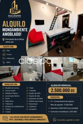 Departamento amoblado fernando zona sur, foto 4