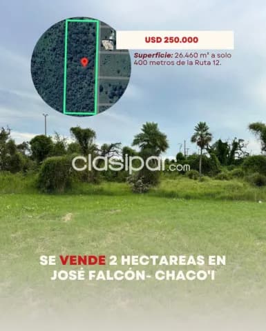 Falcón, chacoí: 2 has, inmejorable precio y ubicación, 250.000 usd, foto 2