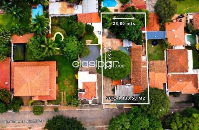 Terreno premium en barrio mcal estigarribia 1130 m2