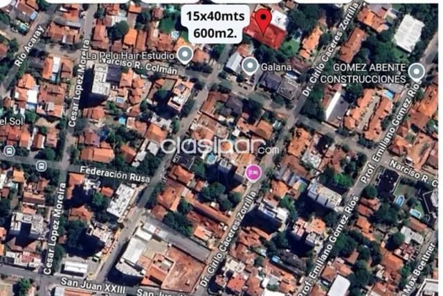 Terreno 600 mtrs (15x40 ) c/const.a 150 mtrs del shopping del sol-bo.Las Lomas-carme, foto 4