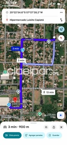 Remato casa en capiata ruta 1 km20 zona luisito frente a una plaza, foto 2
