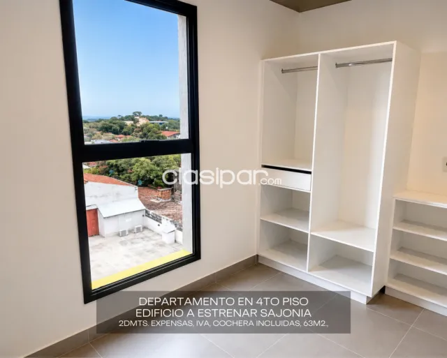 Sajonia, edificio a estrenar: Departamento de 2 dormitorios de 72 y otro de 63 m², foto 3