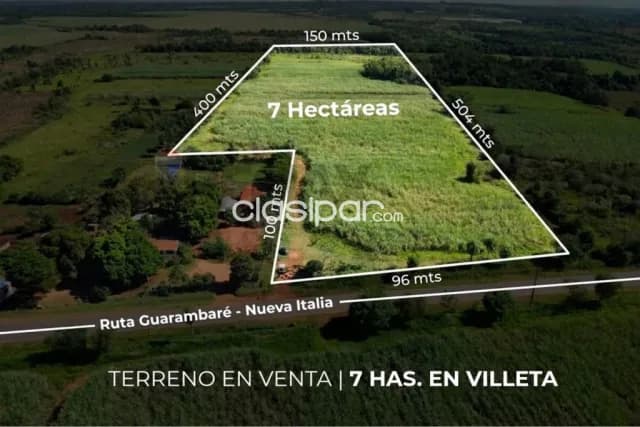Terreno en villeta sobre ruta, foto 2