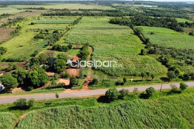 7 hectareas en villeta s/ruta guarambare-nueva italia c/96 mtrs de frente s/ruta, foto 1