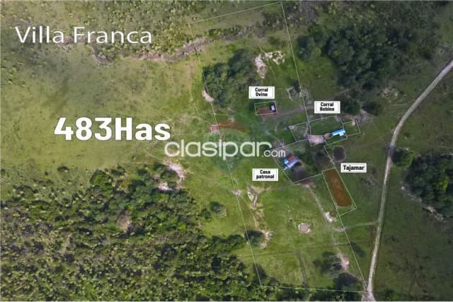 Estancia 483 hectareas en villa franca-ñeembucu a 10 km del centro, foto 3
