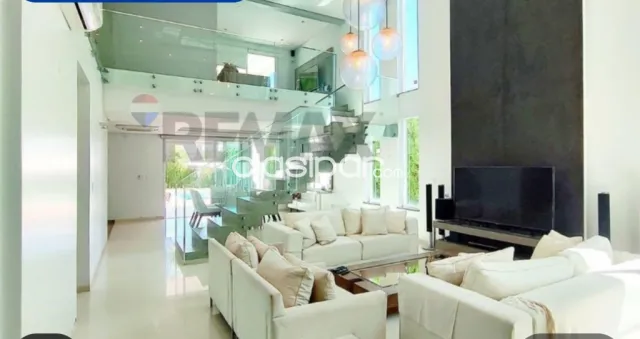 Casa amplia moderna amoblada c/piscina y generador zona yacht lambare, foto 3