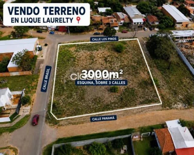 Importante terreno en ubicación estratégica de barrio laurelty, Luque, foto 2