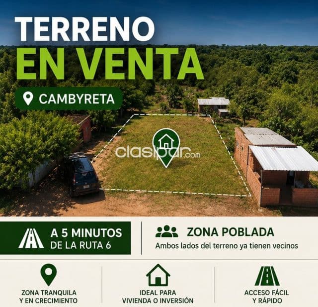 Hermoso terreno en Cambyretã, foto 1