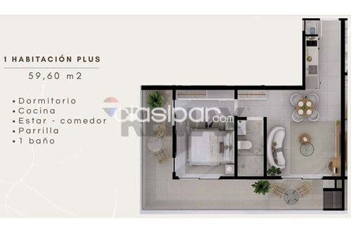 Departamento en Venta en Asunción Las Lomas (Carmelitas)