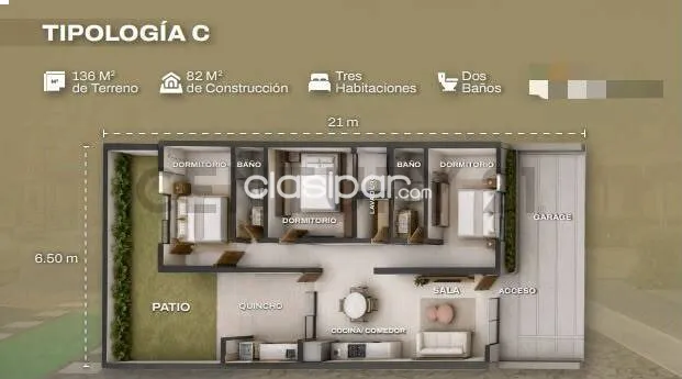 casa en Barrio Cerrado Arandu - Cañada Garay Luque, foto 2