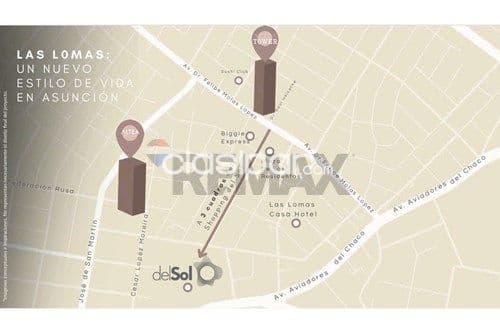 Departamento en Venta en Asunción Las Lomas (Carmelitas)