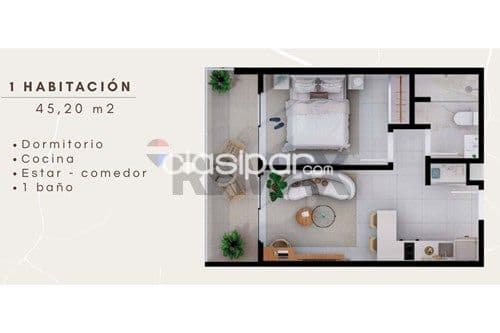 Departamento en Venta en Asunción Las Lomas (Carmelitas)