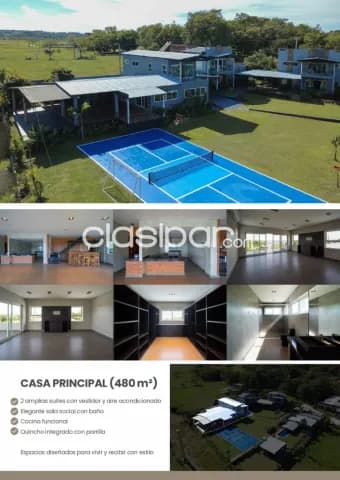 Encarnación s/ rio paraná: Unica!- 5.500 m2, importante casa quinta, 1.100.000 usd, foto 3