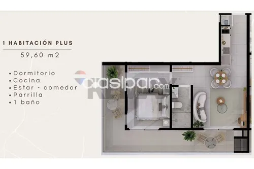 Departamento en Venta en Asunción Las Lomas (Carmelitas), foto 4