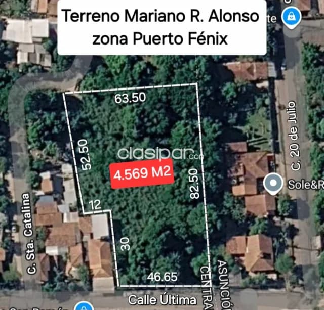Terreno de 4.569 m2 en Mariano Roque Alonso!!, foto 2