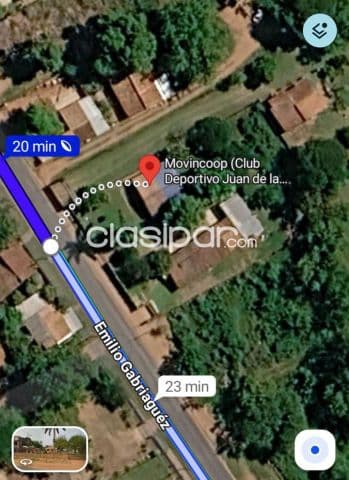 en Capiata Oferta 1 Hectarea y 1550 m2 ramal Areguacon quincho