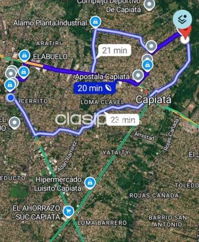 en Capiata Oferta 1 Hectarea y 1550 m2 ramal Areguacon quincho, foto 3