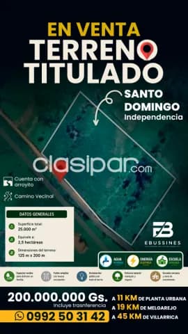 Terreno titulado en independencia, foto 2