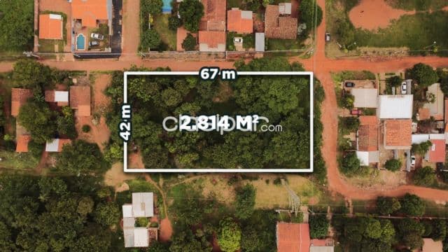 💥terreno de 2.814 m2 con 2 esquinas y salida a 3 calles en maramburé - Luque💥