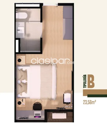 En venta habitación de hotel en pozo zona Aeropuerto Silvio Pettirossi, foto 4