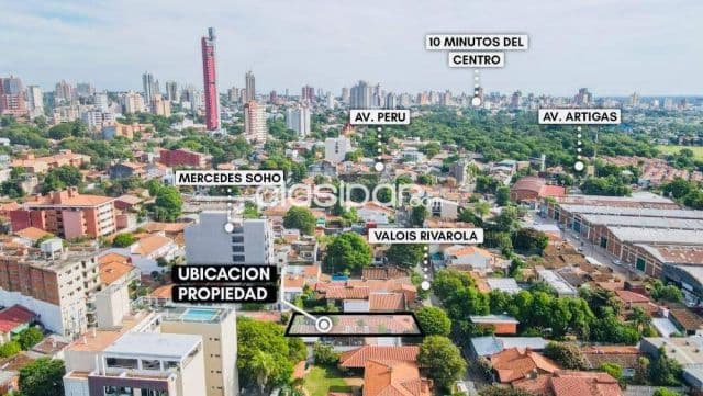 Casa en asuncion en Las Mercedes - valois rivarola