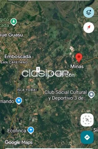 Emboscada, 7 has, venta: Prox. Ruta ideal p/ quinta, cabañas, etc. 1.500.000.000 gs, foto 2