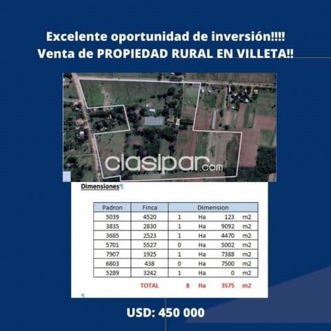 Villeta, acertada inversion! Propiedad rural en oferta + construcciones, 8.3 has, foto 1