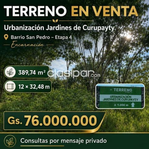 🌳 ¡terreno en venta en Encarnación!, foto 1
