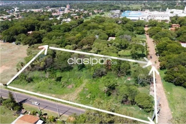 Terreno en esquina 7980m2 sobre laguna grande Fernando de la Mora zona norte, foto 2