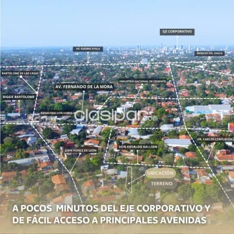 de Terreno en Vista Alegre, Asunción | ID: 24251, foto 3