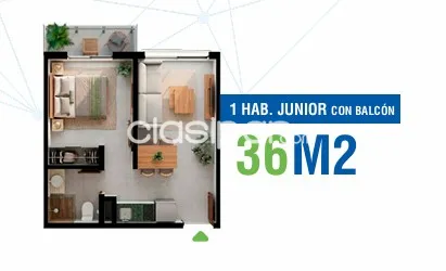 En venta departamento de un dormitorio jr con balcon en pozo en Luque zona CIT, foto 2