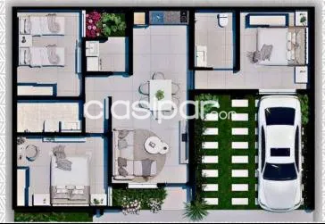 Casa en Luque - barrio cerrado los castanos 3 dormitorios, foto 2