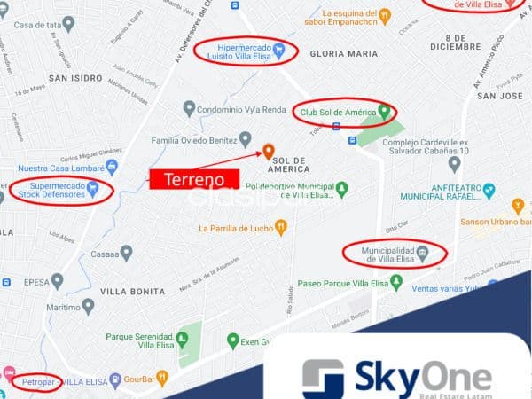 Terreno en Venta ID: 7524 ¡OPORTUNIDAD ÚNICA en Villa Elisa! 🏡🌳