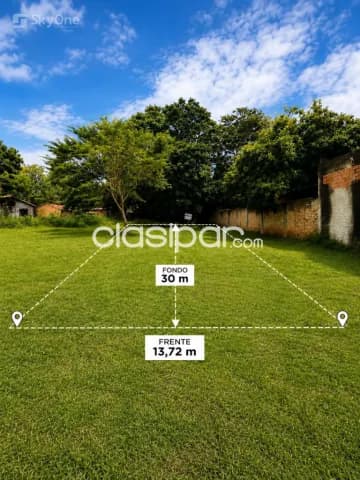 Terreno en Limpio | 411,60 m² | Colonia Salado | Gs. 150 Millones, foto 2