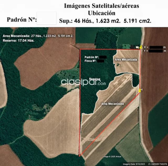 Campo Agrícola en Capitán Meza | 55 Ha | USD 852.500, foto 4