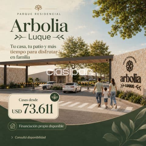 En Pozo: Casas de 2 y 3 Dormitorios en Arbolia Luque