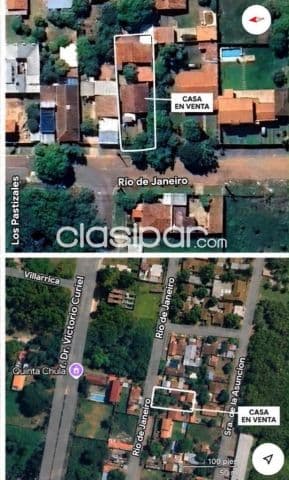 casa con renta activa en San Lorenzo