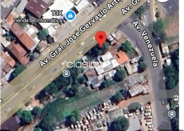 Terreno comercial 699 m2 s/avda.artigas a mtrs de distrito perseverancia