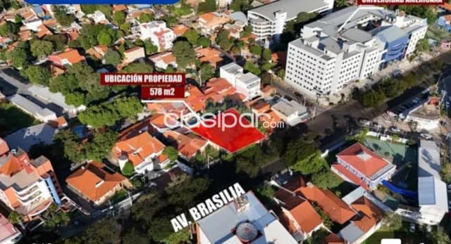 Terreno s/avda brasilia 578 m2 p/todo desarrollo c/21 mtrs de frente, foto 4
