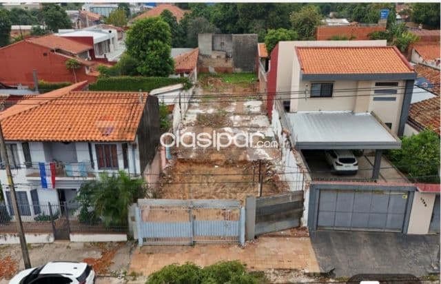 Terreno limpio s/construcción 500 m2 bo.Jara listo p/construir