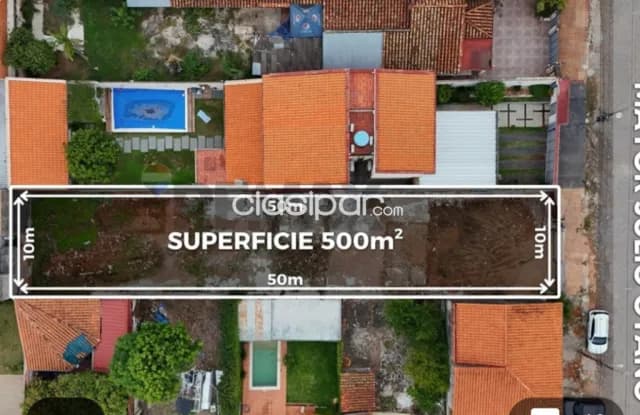 Terreno limpio s/construcción 500 m2 bo.Jara listo p/construir, foto 5