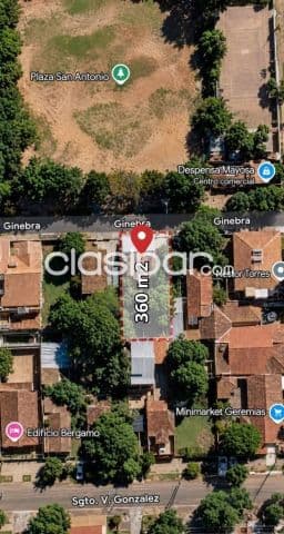 terreno en Villa Universitaria-San Lorenzo