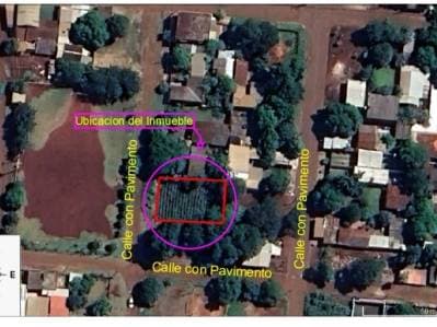 Vendo terreno en CDE km 9 Monday, 15 X 24 zona urbana