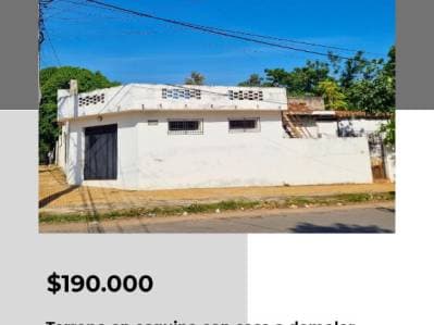 Vendo terreno con gran potencial en el barrio San Vicente
