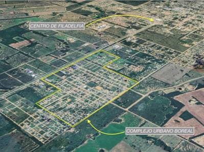 Terreno residencial 480 m² Complejo Urbano Boreal Filadelfia / Chaco Paraguayo