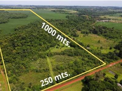 Terreno de 25 hectáreas en venta en Minga Guazú, con nuevo precio Usd 587.000