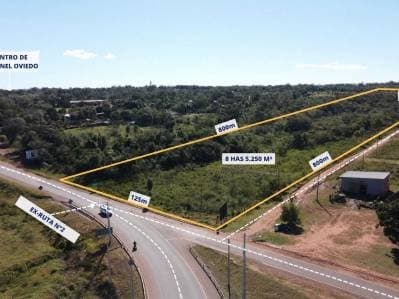 Venta de 5 hectáreas en coronel oviedo