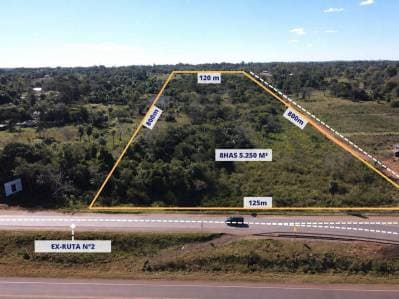 Venta de 5 hectáreas en coronel oviedo
