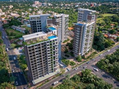 Departamento en pozo de 1 habitación JUNIOR - Zuba Plaza CDE - Torre 41