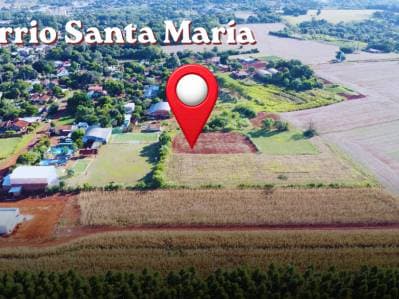 Terreno en el Barrio Santa María